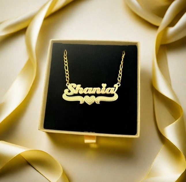 Double-Plated Name Necklace