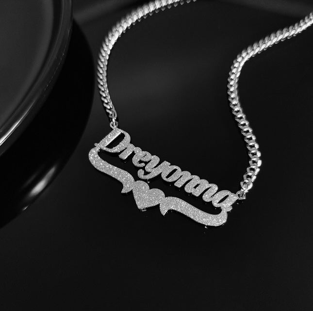 Personalized Bling Necklace