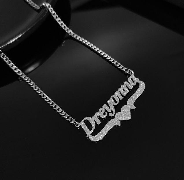 Personalized Bling Necklace