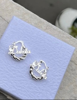 Mini Twisted Hoop Earrings